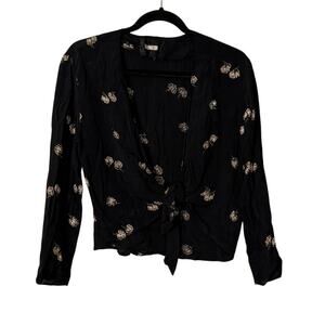 Reformation Casablanca Dandelion Tie Top